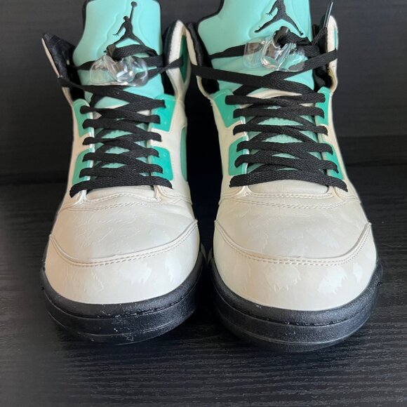 Air Jordan 5 Retro Sneakers Men’s Sz 11 Island Green Reflective CN2932-100 - Picture 2 of 10